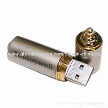 Metal 2GB USB Flash Drive, Customized Imprinted Logos and PayPal Payment Welcomed